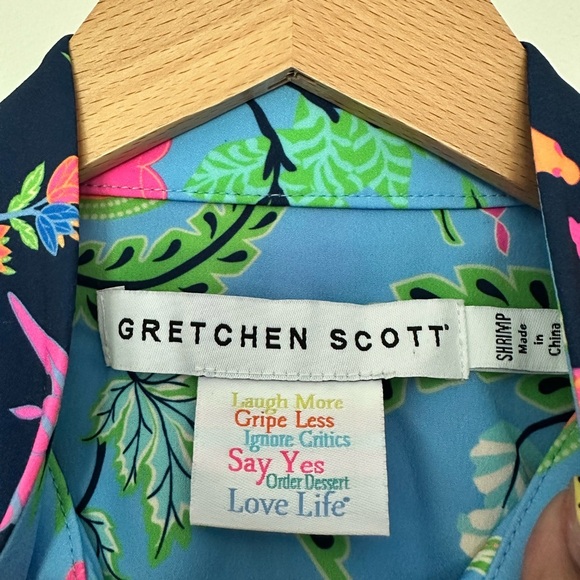 Gretchen Scott Designs Forget Me Knot Top-Jungle
Symphony - Picture 10 of 11